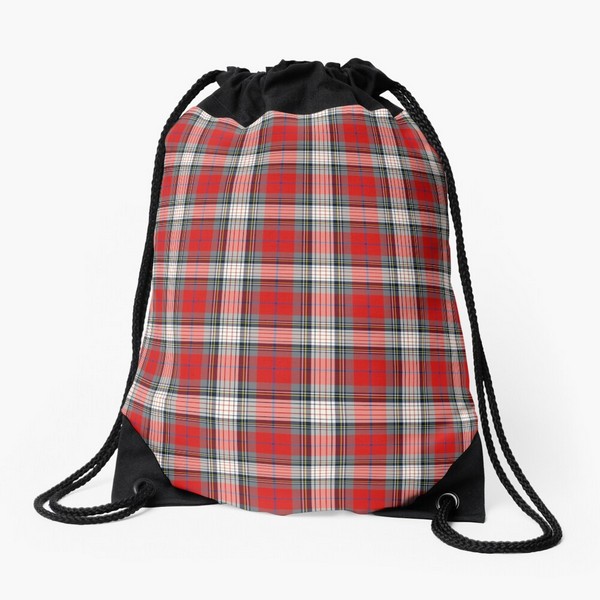 Clan Warden tartan drawstring bag