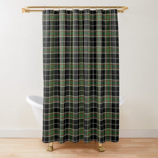 Clan Webster tartan shower curtain