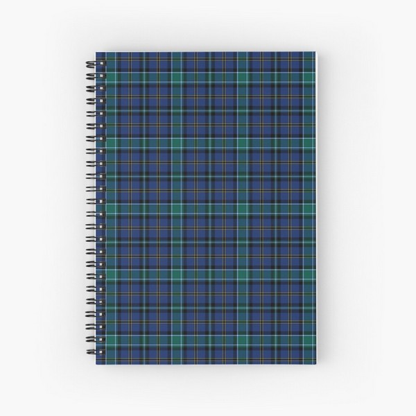 Clan Weir Tartan Notebook