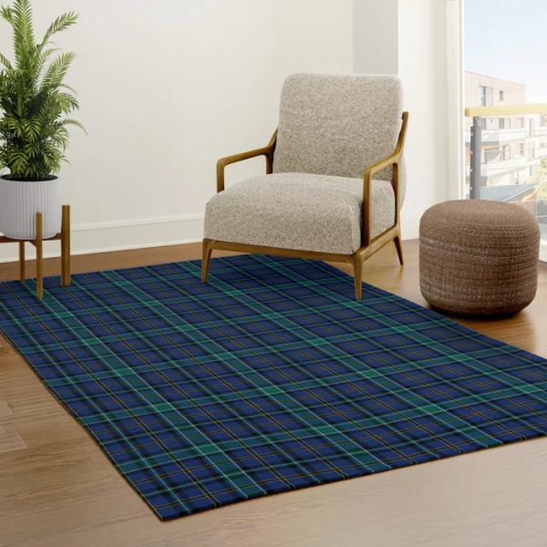 Clan Weir tartan area rug