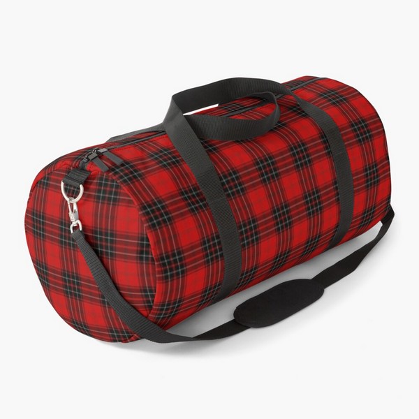 Wemyss tartan duffle bag