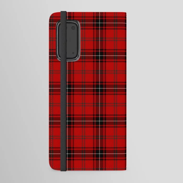 Clan Wemyss Tartan Samsung Wallet Case