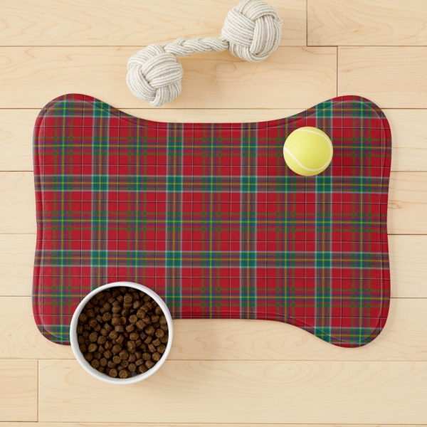 West Virginia Tartan Pet Mat