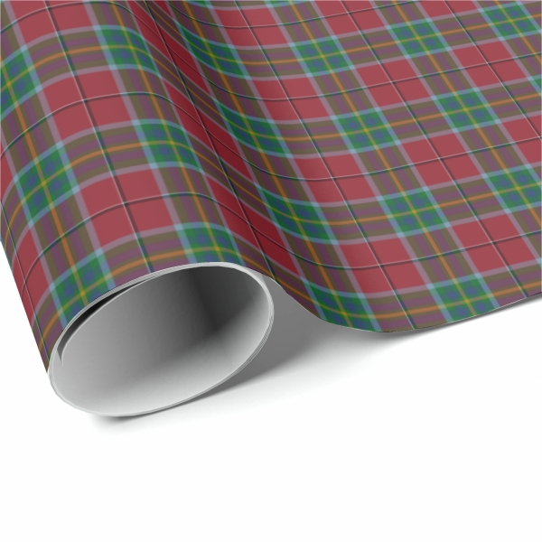 West Virginia Tartan Gift Wrap