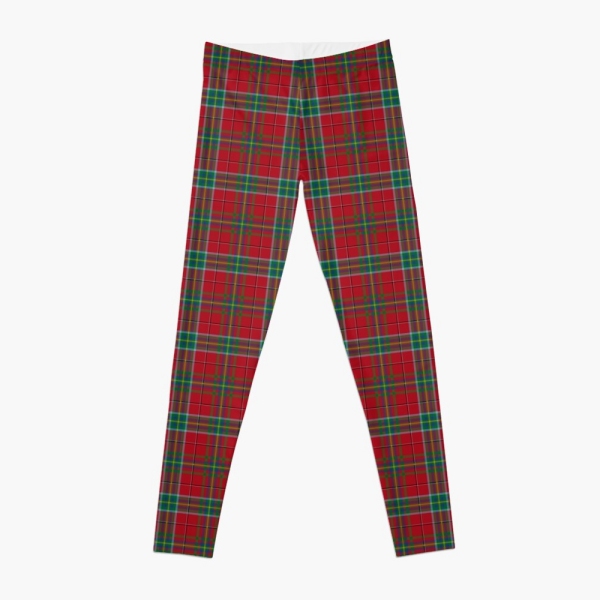 West Virginia tartan leggings