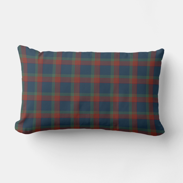 Wilson tartan lumbar cushion