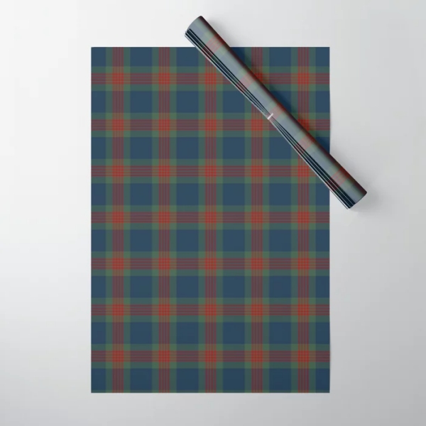 Wilson tartan wrapping paper