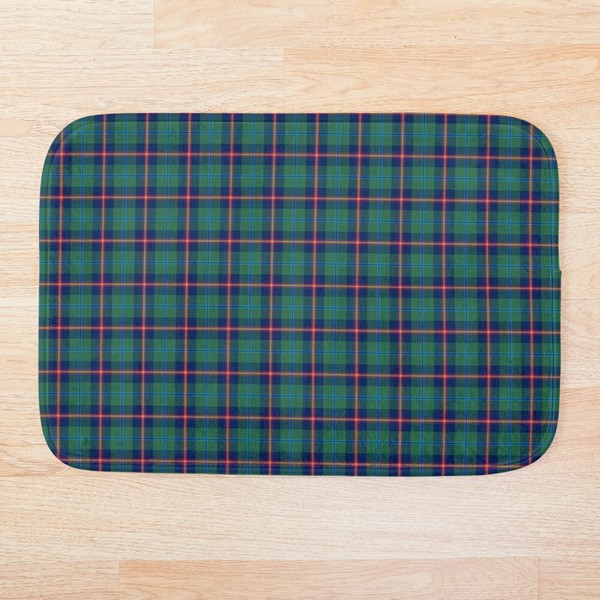 Young tartan floor mat