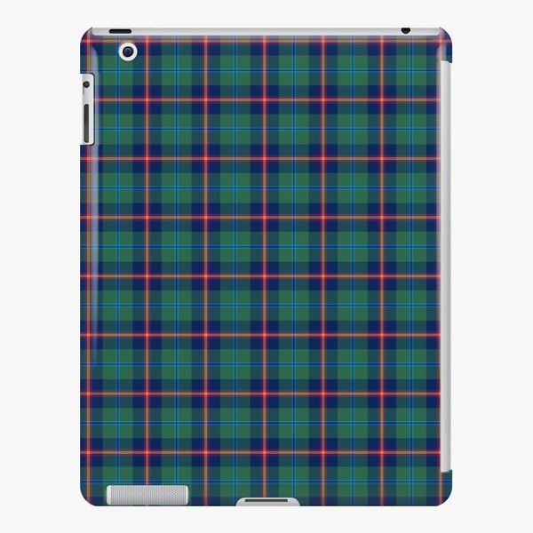 Young tartan iPad case