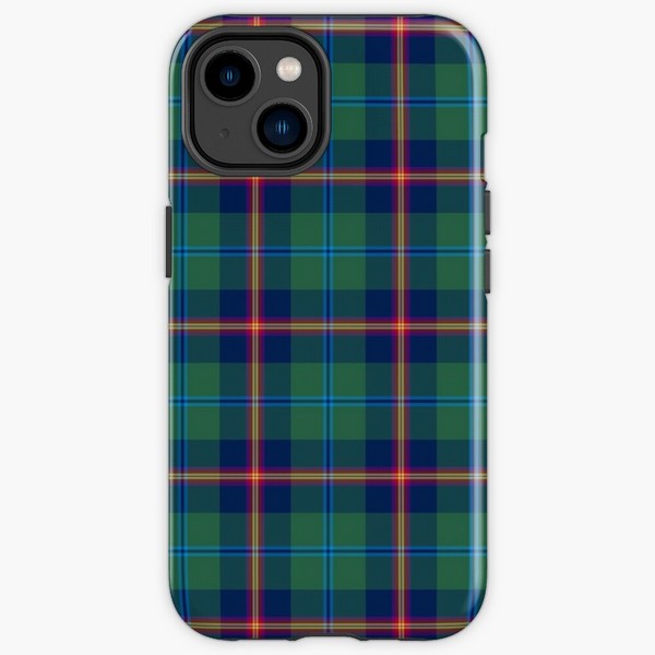 Young tartan iPhone case