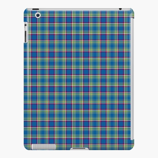 Yukon Territory tartan iPad case