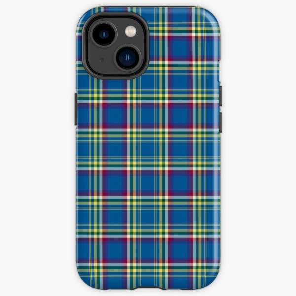 Yukon Territory tartan iPhone case