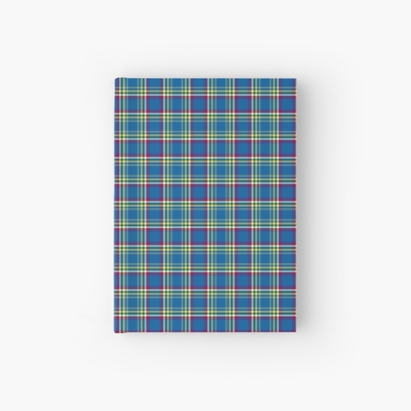 Yukon Territory tartan hardcover journal