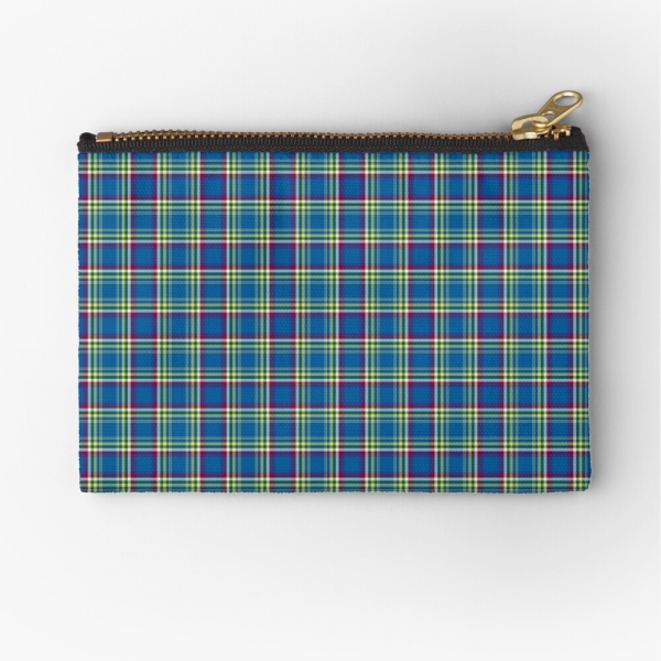 Yukon Territory tartan accessory bag