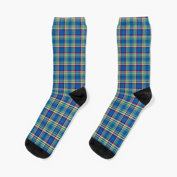 Yukon Territory tartan socks