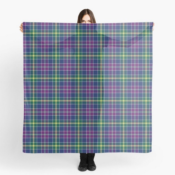 Clan Yule tartan scarf