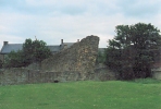 Barnard Castle leaning wall by Susan Wallace