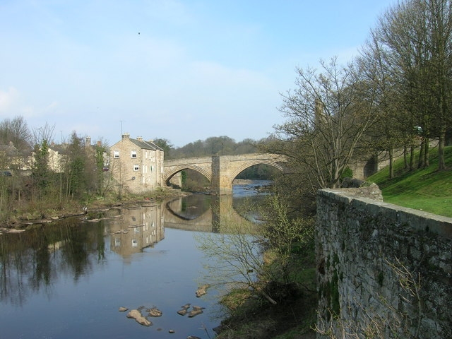 River Tees at Barnard Castle by JThomas