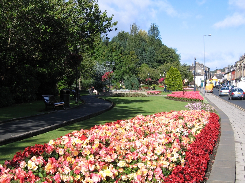 Galashiels town centre by John Brewer