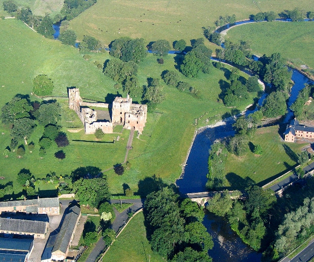 River Eamont at Brougham Castle by Simon Ledingham