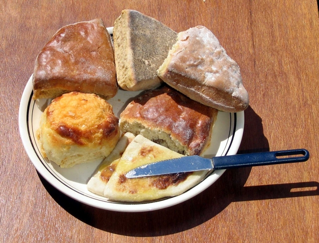 A variety of Scottish scones by Dave Souza